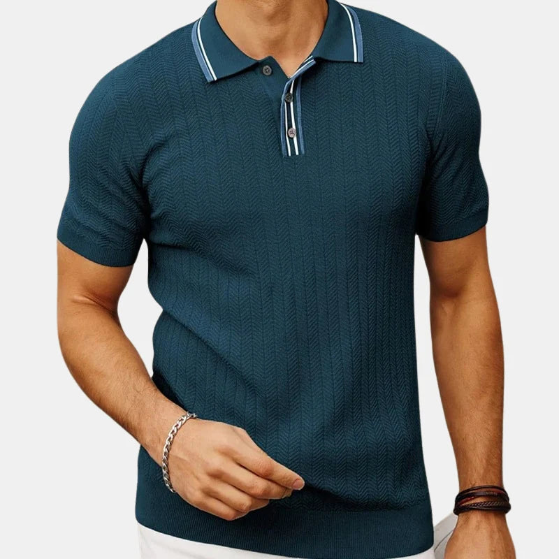 Kingston Knitted Polo Shirt
