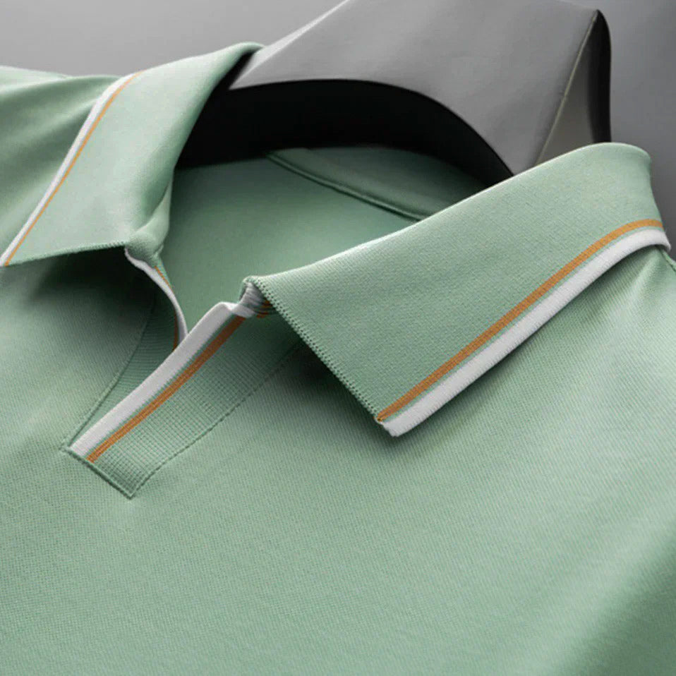 Vincenzo Prestige Silk Polo Shirt