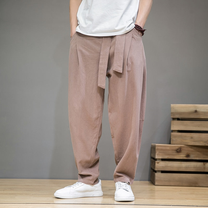 L'AutomneAura Linen Sweatpants