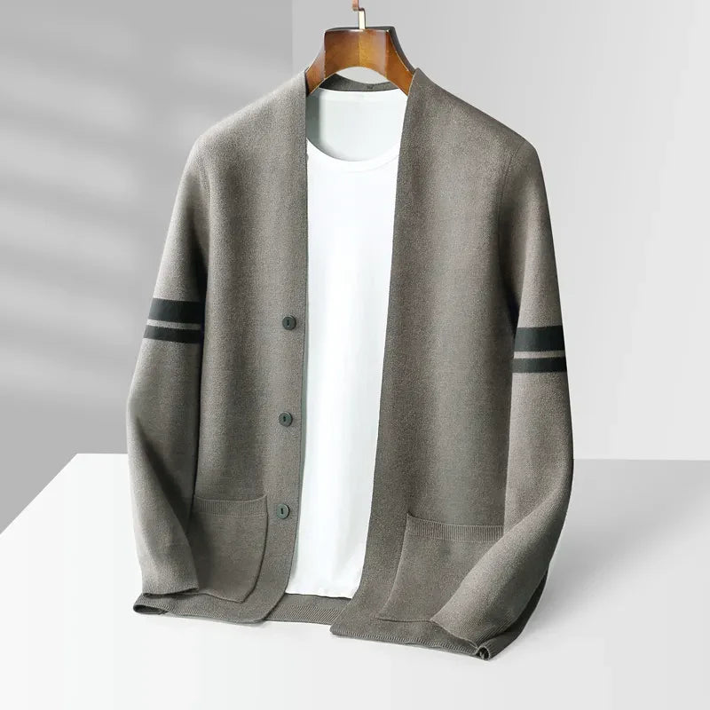 Aurélien 100% Merino Ace Cardigan