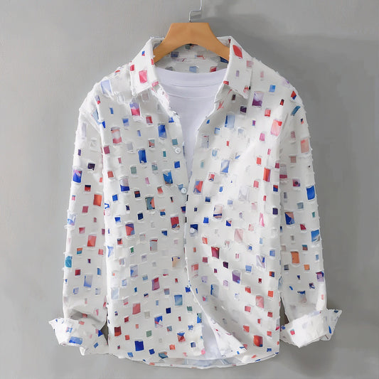 Alexander Chavelir Frayed Denim Shirt